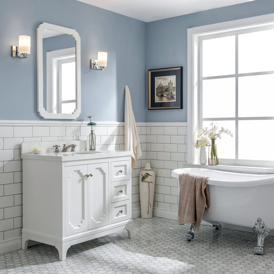 White Bathroom Vanity Ideas: Shades, Pairings & Real Rooms