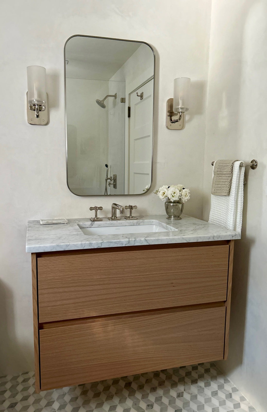 Vanderloc Gilded collection natural weathered floating vanity — Yala Vanity review