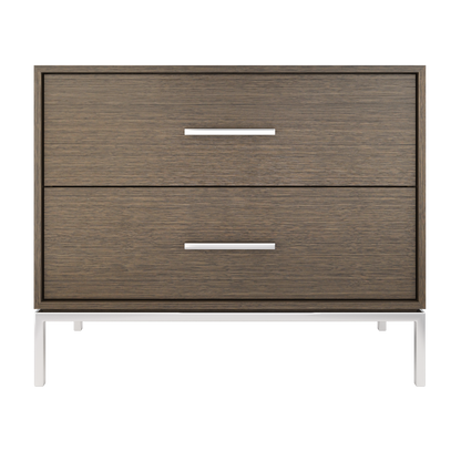 Vanderloc Rift White Oak Two-Drawer Single Bath Vanity