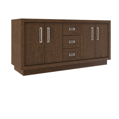 Vanderloc Avalon Double Bath Vanity (Add Top & Faucet)