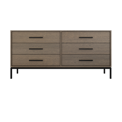 Vanderloc Rift White Oak Double Drawer Bath Vanity
