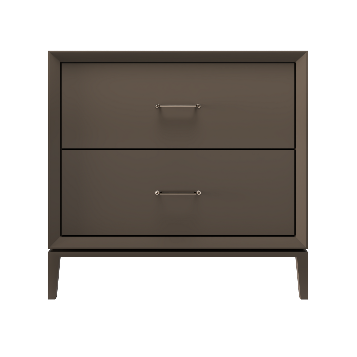 Vanderloc Alexandra Two-Drawer Single Sink 36" - Truffle SN