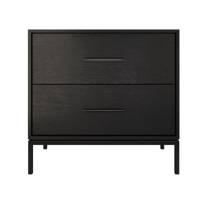 Vanderloc Rift White Oak Two-Drawer Single Bath Vanity