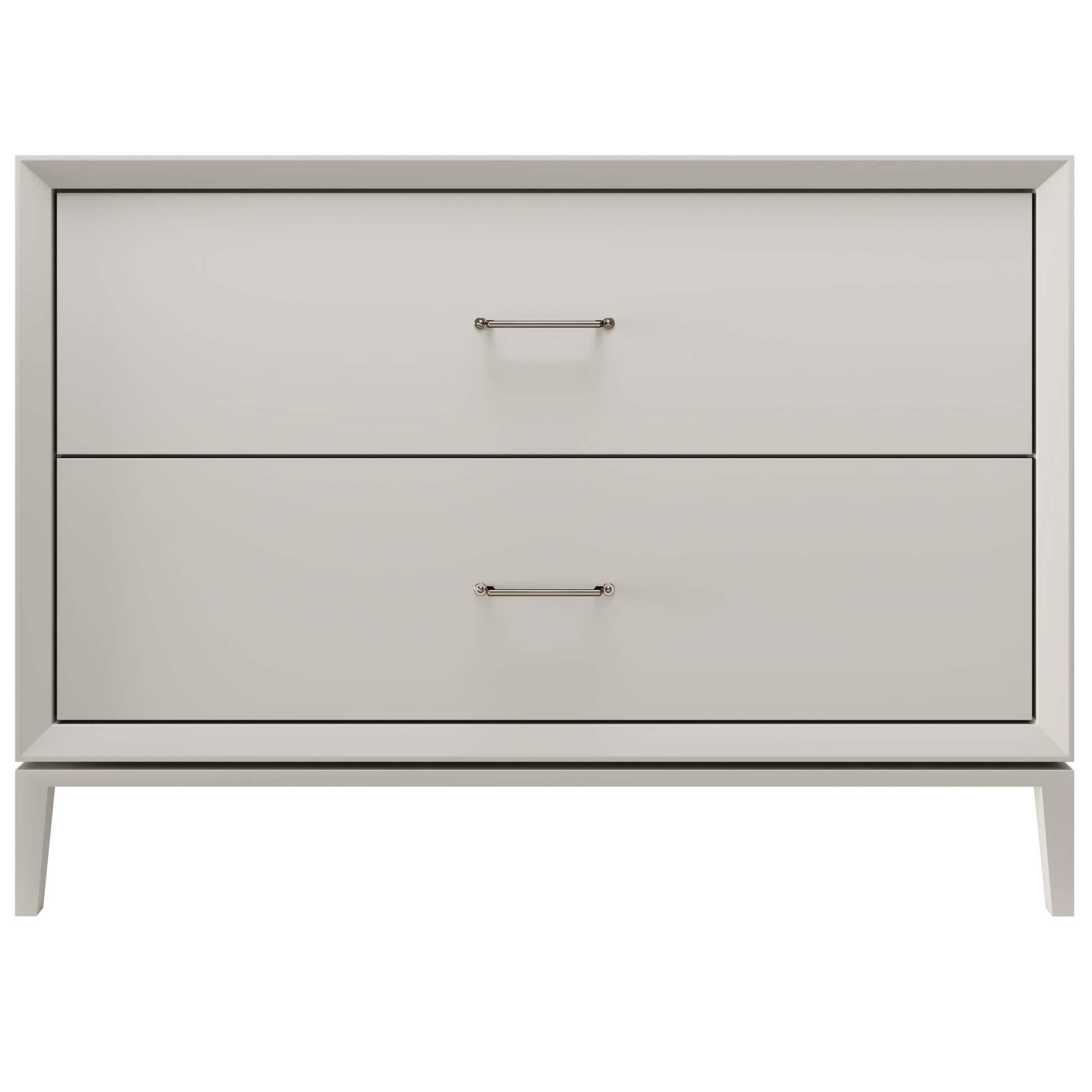 Alexandra 2-Drawer 48" Single Vanity - Vintage Taupe / Satin Nickel