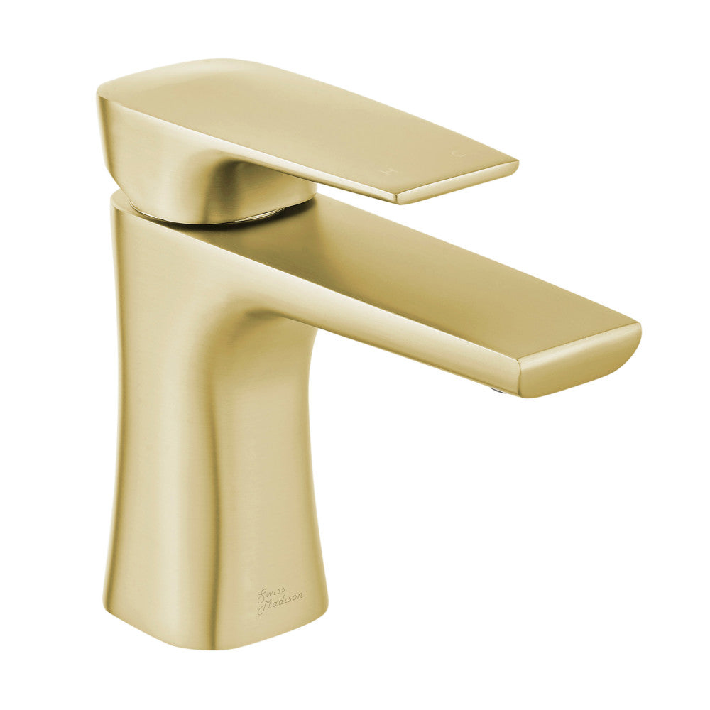Swiss Madison Monaco single hole bathroom faucet, detail 1