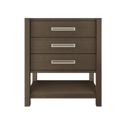 Vanderloc Kiawah Three-Drawer Single Bath Vanity — 30 Inch