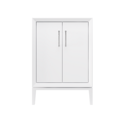 Alexandra 48" Single Vanity - Pure White / Polished Chrome