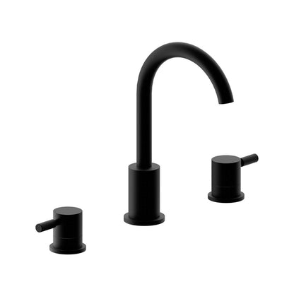 Three Hole 8" Widespread Two Handle Bathroom Faucet