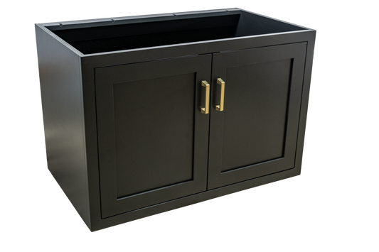 Trusty Wood Floating Inset Bathroom Vanity 42" with Two Doors