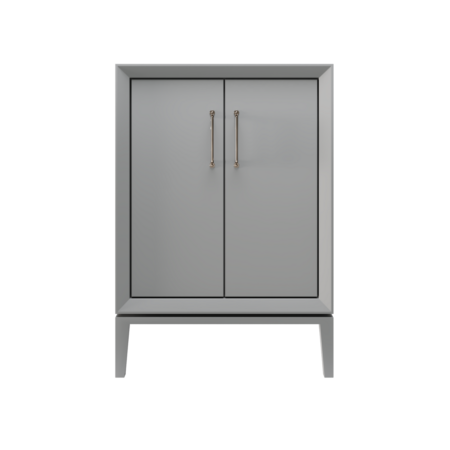 Alexandra 36" Single Vanity - Platinum Gray / Satin Nickel