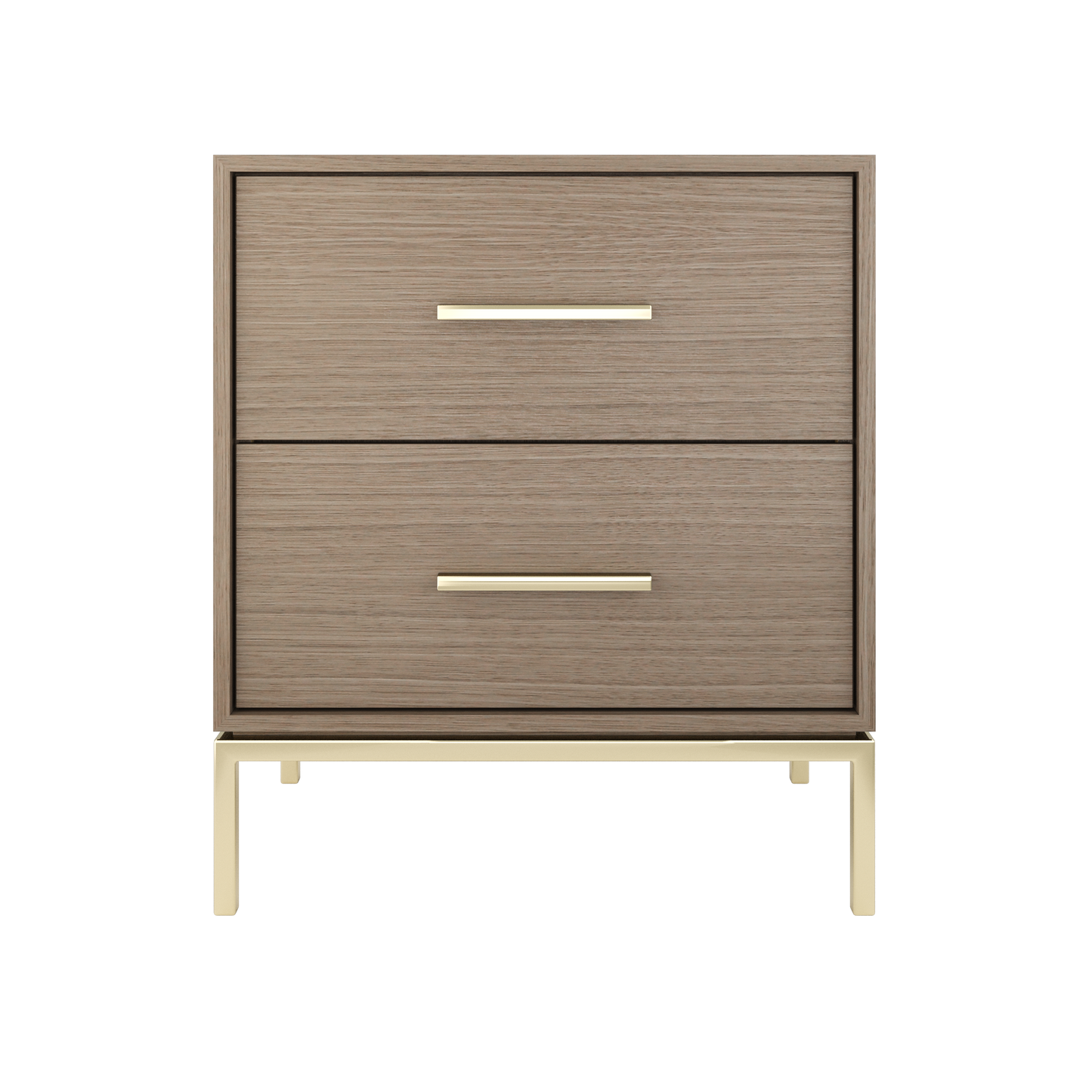 Vanderloc Rift White Oak Two-Drawer Single Bath Vanity