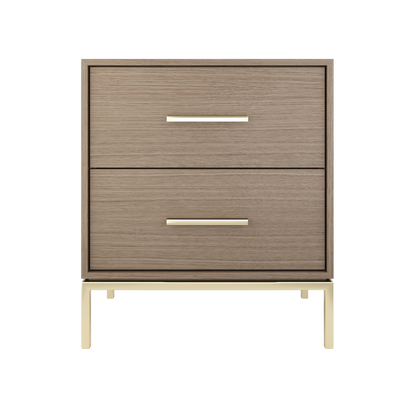 Vanderloc Rift White Oak Two-Drawer Single Bath Vanity