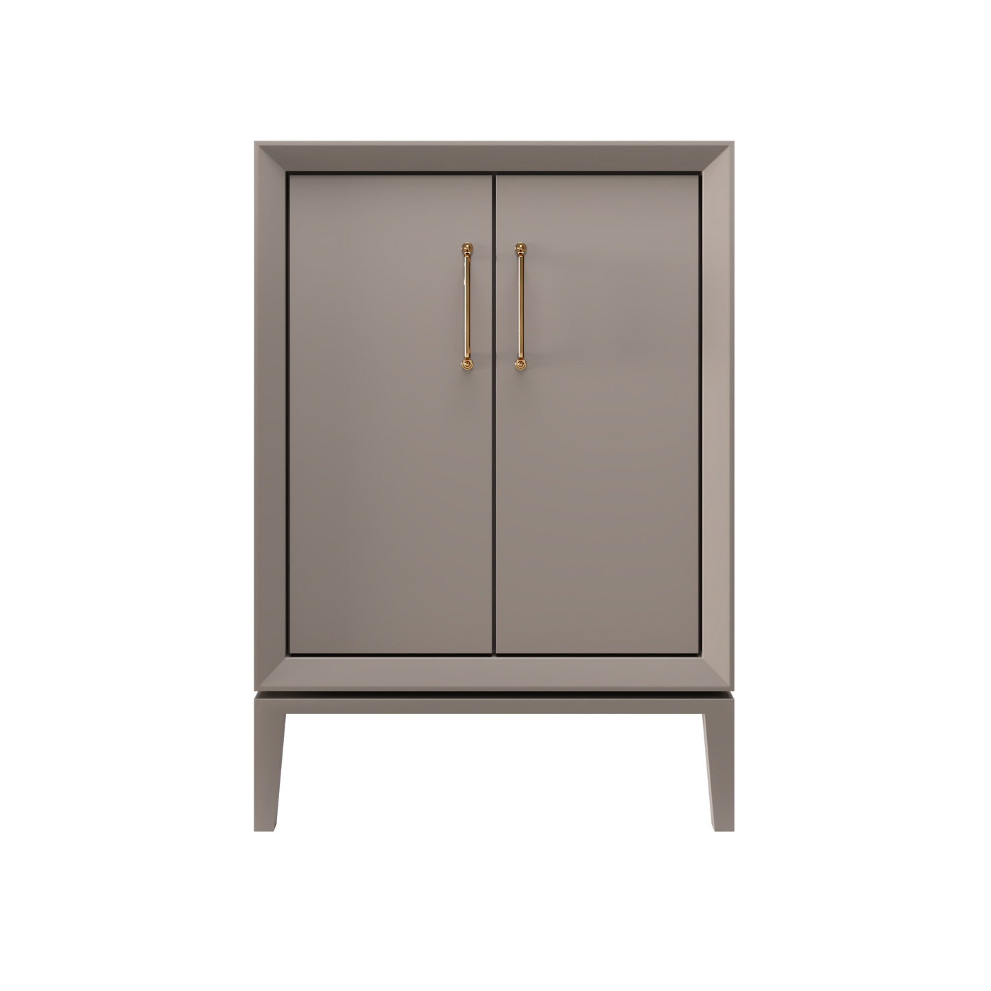 Alexandra 30" Single Vanity - Taos Taupe / Satin Gold
