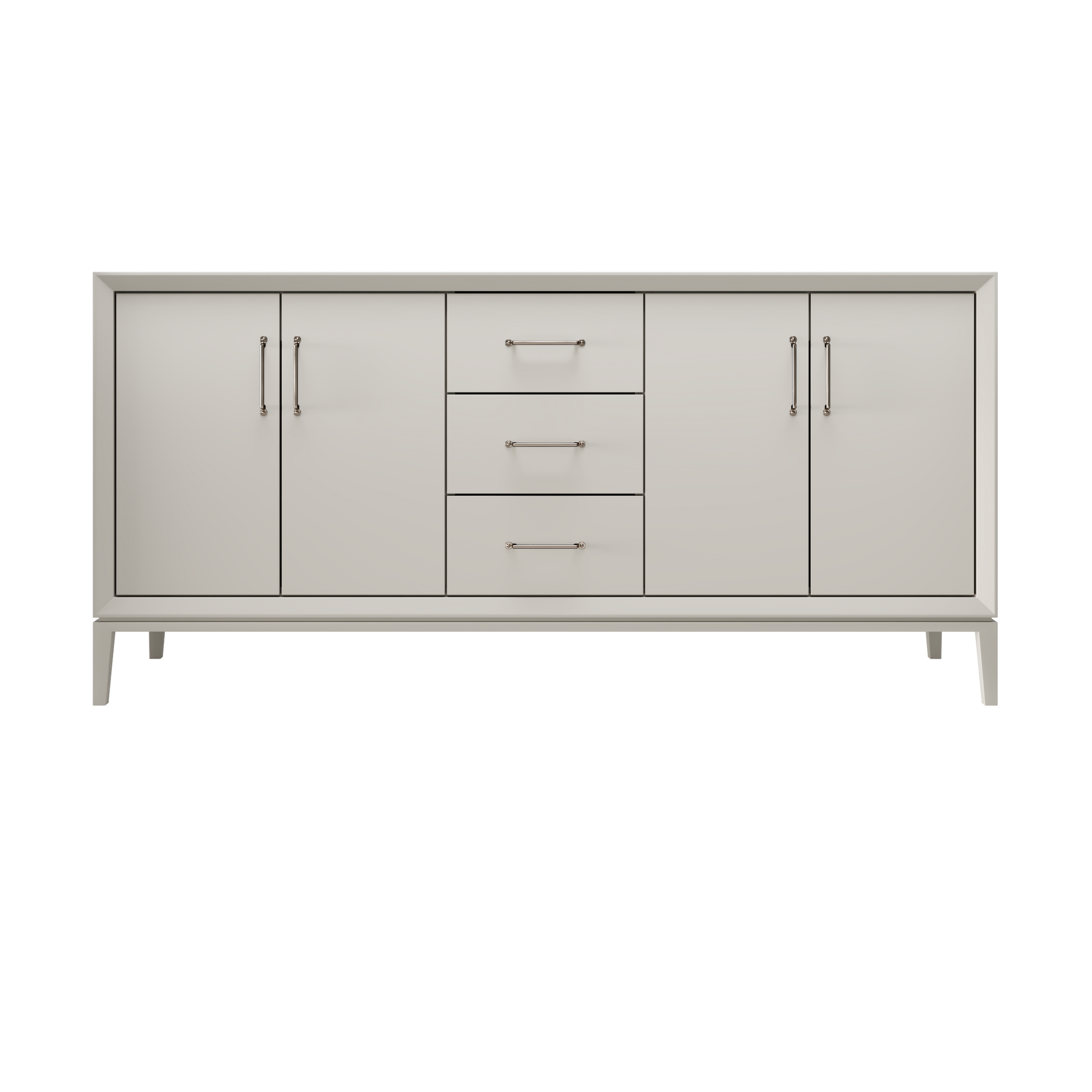 Vintage Taupe / 72" Wide / Satin Nickel