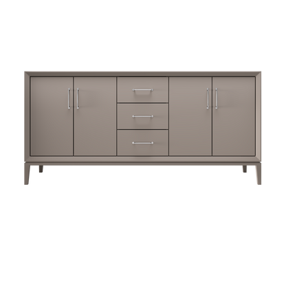 Taos Taupe / 72" Wide / Polished Chrome