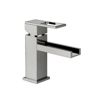 Single Hole Cascade Flow Waterfall Bathroom Faucet
