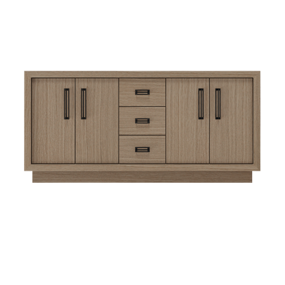 Vanderloc Avalon Double Bath Vanity (Add Top & Faucet)