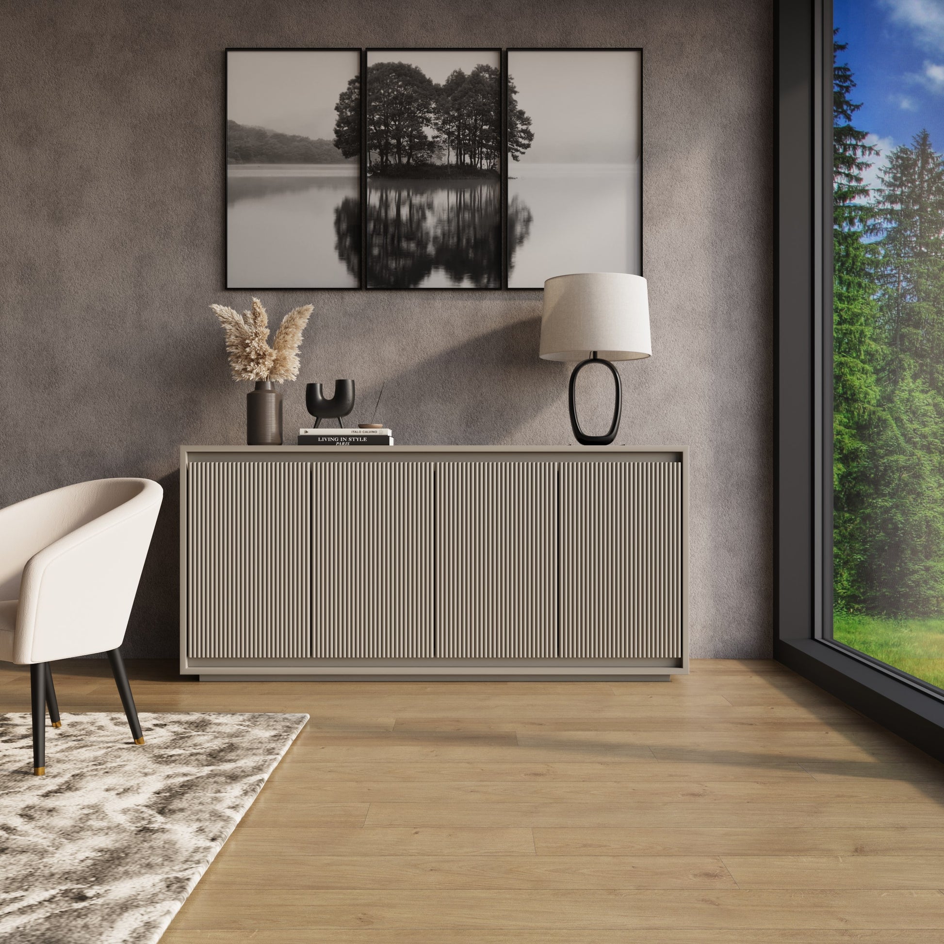 Vanderloc bath vanity, styled bathroom