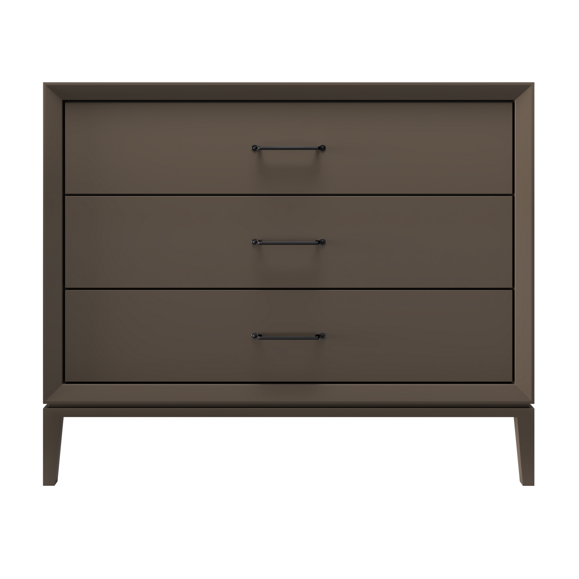 Vanderloc Alexandra Three-Drawer Single Sink 42" - Truffle MB