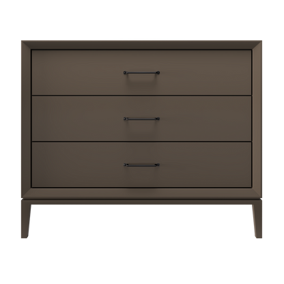 Vanderloc Alexandra Three-Drawer Single Sink 42" - Truffle MB
