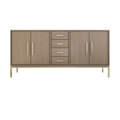 Vanderloc Rift White Oak Double Bath Vanity