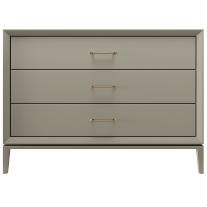 French Olive / Satin Gold