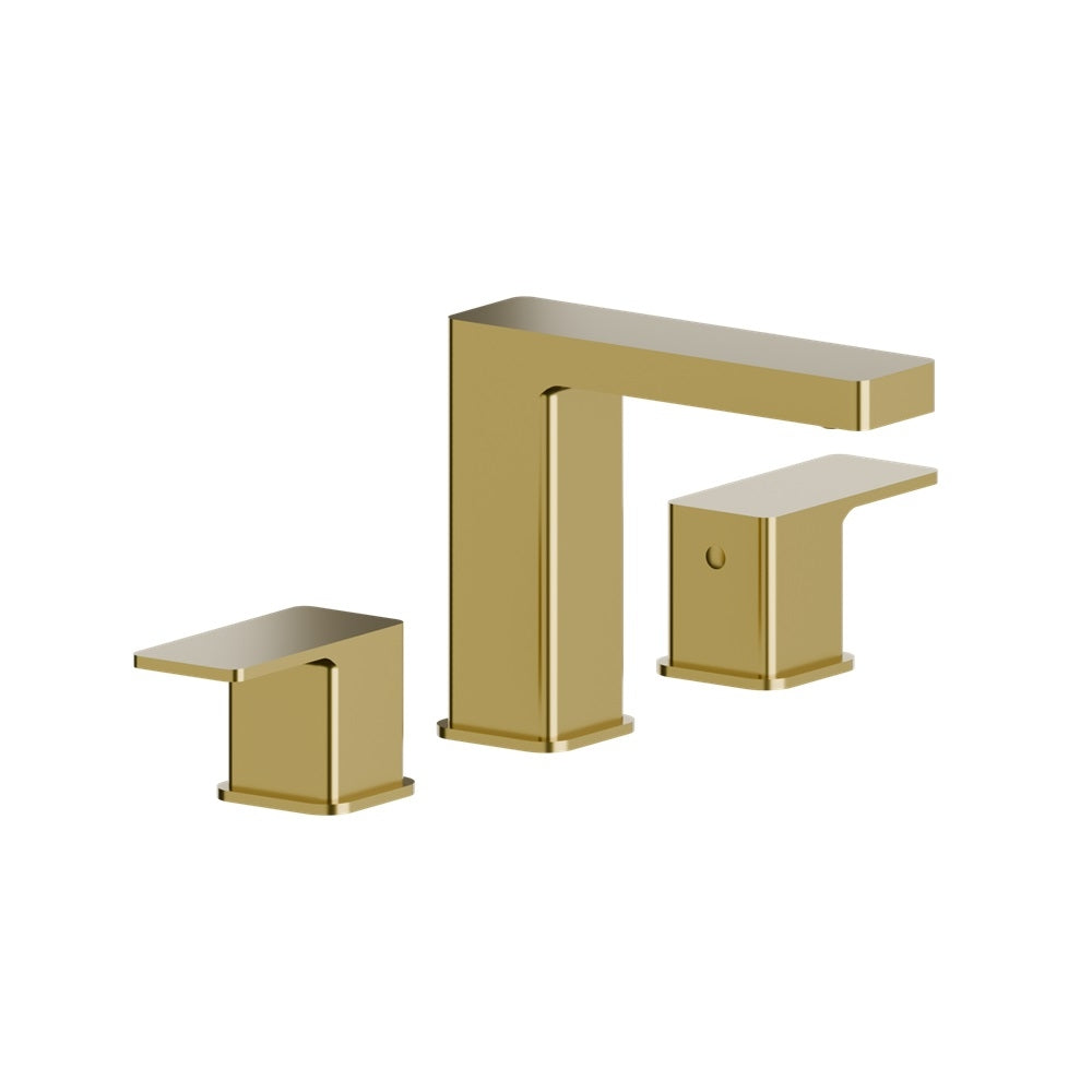 Three Hole 8" Widespread Two Handle Bathroom Faucet