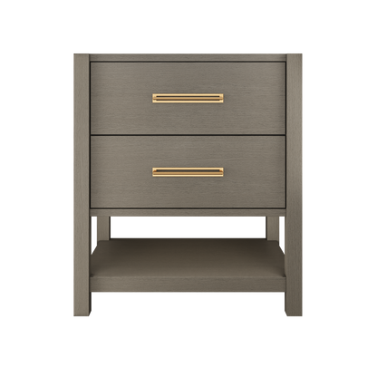 Vanderloc Kiawah Two-Drawer Single Bath Vanity — 30 Inch