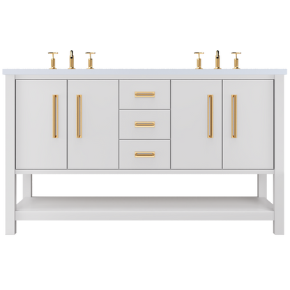 Strong White / Satin Gold