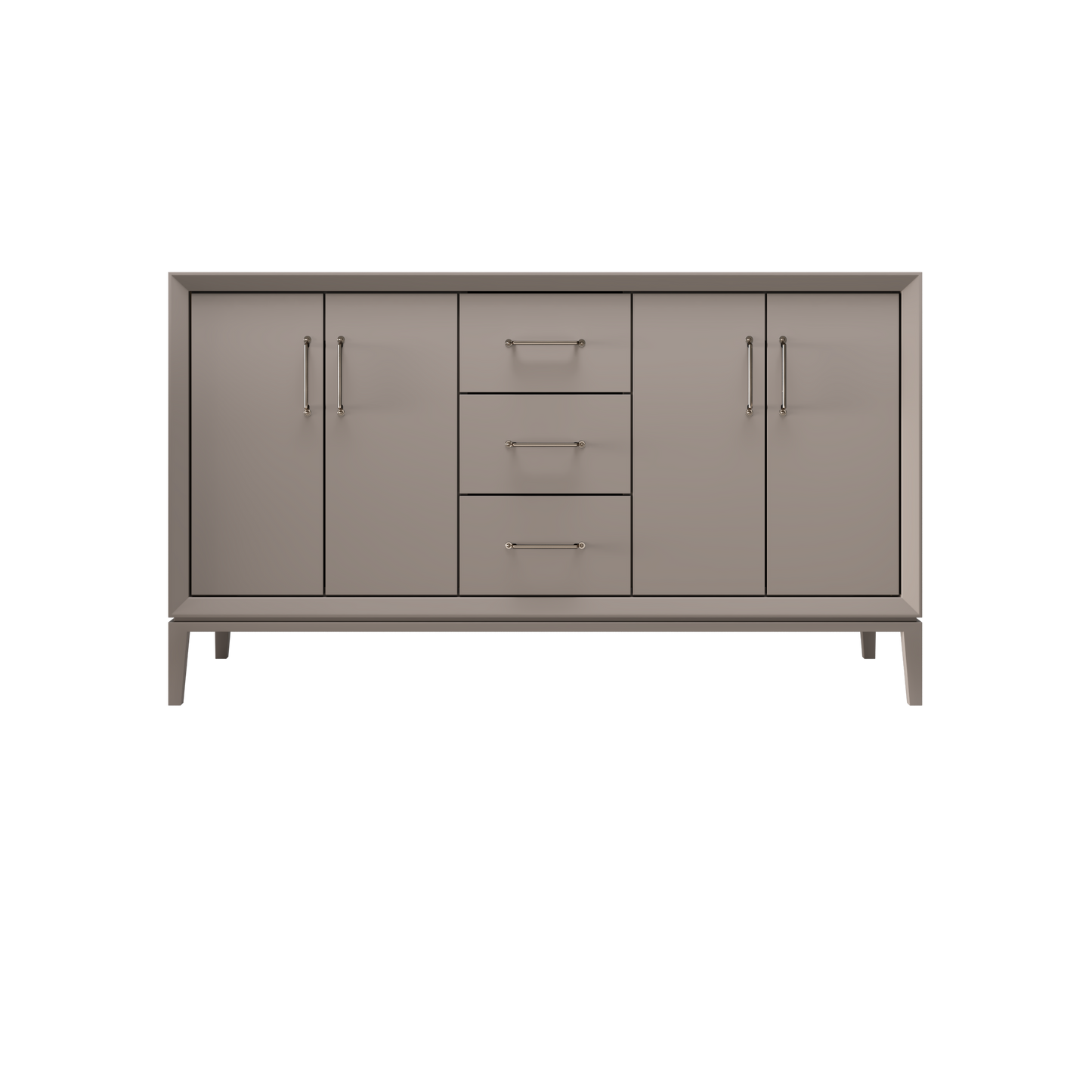 Taos Taupe / 60" Wide / Satin Nickel