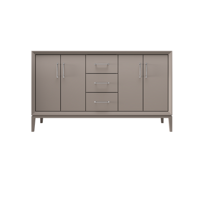 Taos Taupe / 60" Wide / Polished Chrome