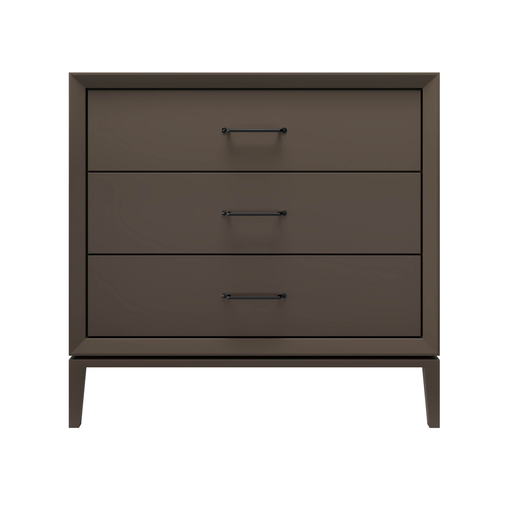 Vanderloc Alexandra Three-Drawer Single Sink 36" - Truffle MB