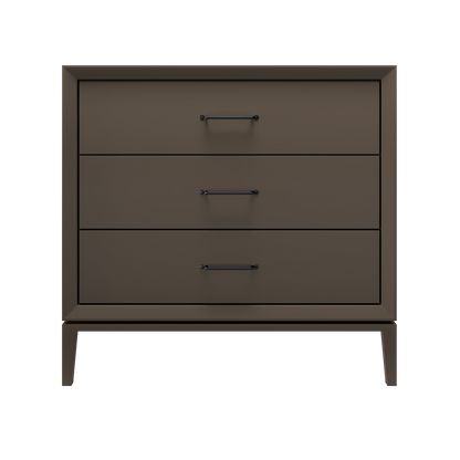 Vanderloc Alexandra Three-Drawer Single Sink 36" - Truffle MB
