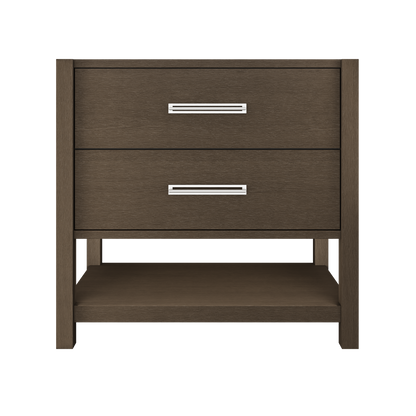 Vanderloc Kiawah Two-Drawer Single Bath Vanity — 36 Inch
