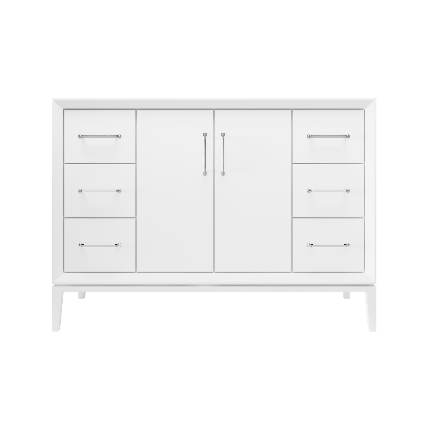 Vanderloc Alexandra Freestanding Luxury Bathroom Vanity | Single Sink | Solid Wood