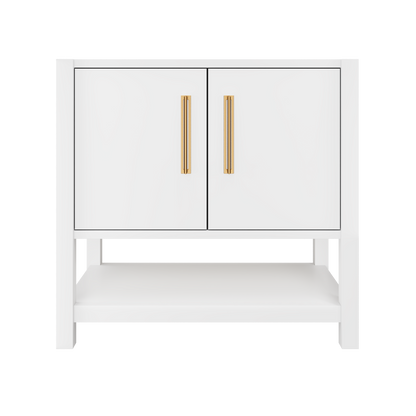 kiawah-single-bath-vanity-36in Pure White Satin Gold