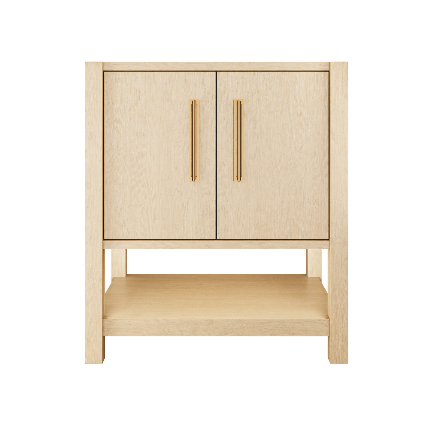 Natural Weathered / Satin Gold