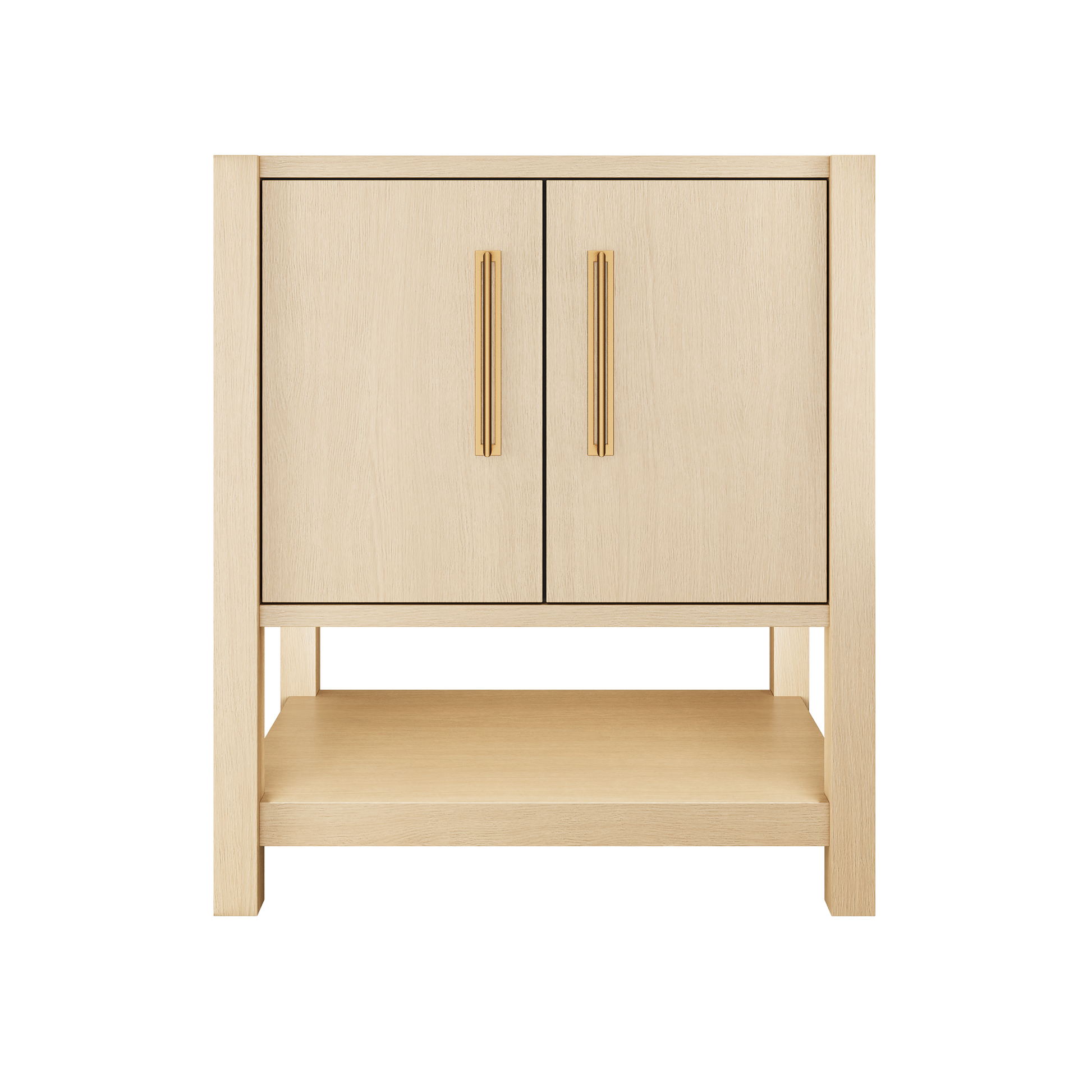Natural Weathered / Satin Gold