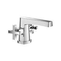 Sleek single-hole bathroom faucet in modern style