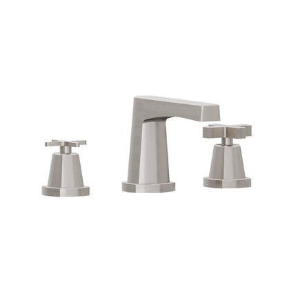 Three Hole 8" Widespread Two Handle Bathroom Faucet