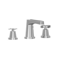 8-inch widespread bathroom faucet with three holes and two handles