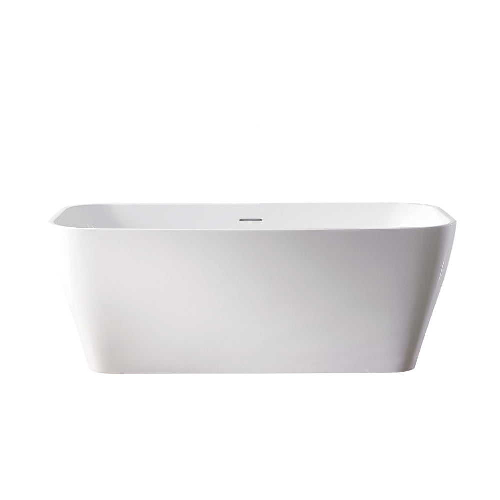 Vinnova, Augustine 59" x 31.5" Soaking Bathtub