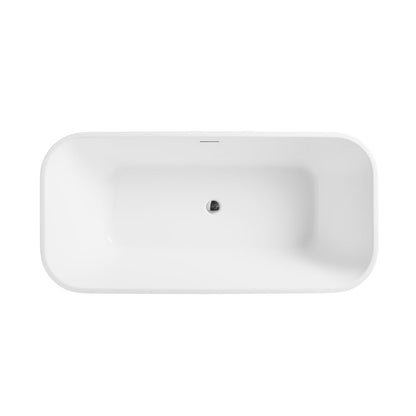 Vinnova, Augustine 59" x 31.5" Soaking Bathtub