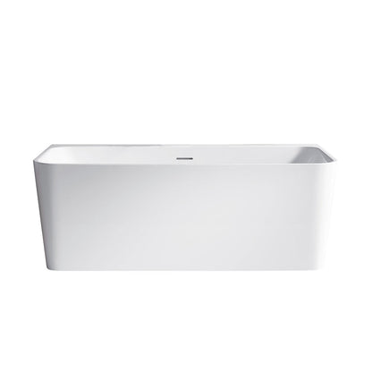 Vinnova, Dashiel 67" x 31.5" Soaking Bathtub