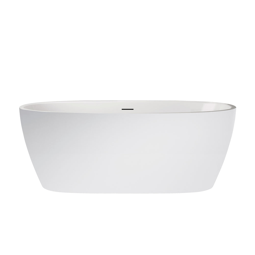 Vinnova, Everly 59" x 31.5" Soaking Bathtub