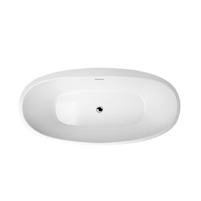 Vinnova, Everly 59" x 31.5" Soaking Bathtub