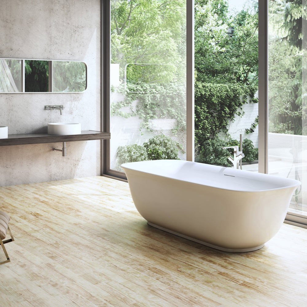 Vinnova, Orion 59" x 31.5" Soaking Bathtub