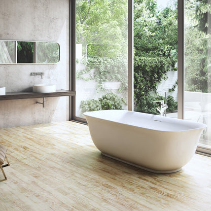 Vinnova, Orion 59" x 31.5" Soaking Bathtub