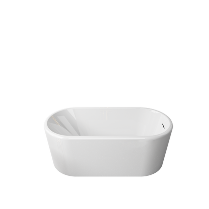 Vinnova, Caserta 59" x 27.6" Soaking Bathtub