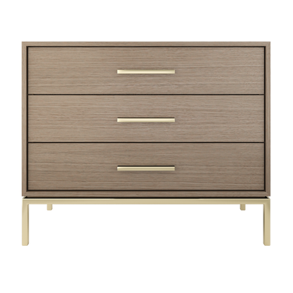 Vanderloc Rift White Oak Three-Drawer Single Bath Vanity